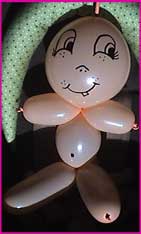 balloon baby doll