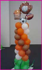 balloon sports football basketball baseball column