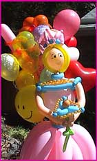 large twisted balloon princess