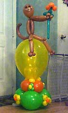 balloon monkey get well